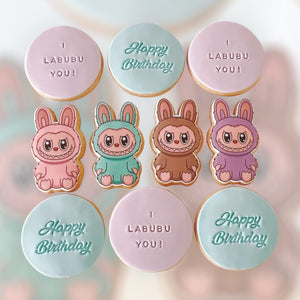 Labubu Cookie Set