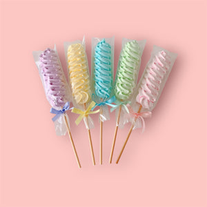 Pastel Meringue Pops